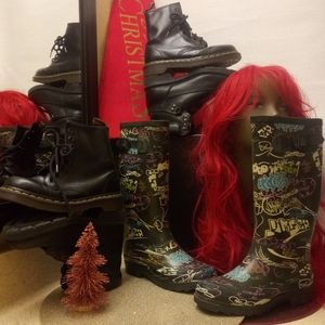 Unisex | Graffiti Rubber Boots